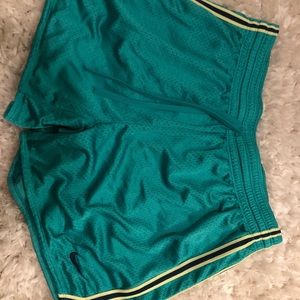 Women’s Nike Teal Running Shorts - Size Medium